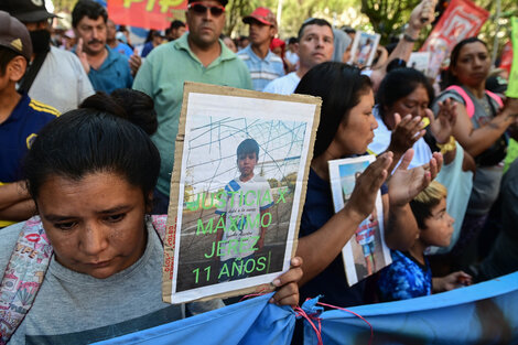 "Queremos paz, basta de matar a nuestros pibes"