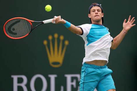 Diego Schwartzman quedó eliminado de Indian Wells en segunda ronda