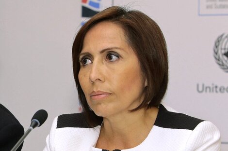 María de los Angeles Duarte exministra de los gobiernos de Correa. (Fuente: AFP)