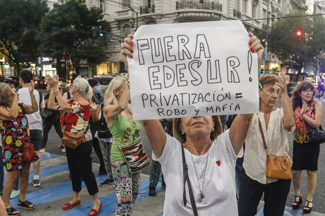 Los cortes de luz, sobre todo en el sector de Edesur, recalentaron el malestar social. (Fuente: Leandro Teysseire)