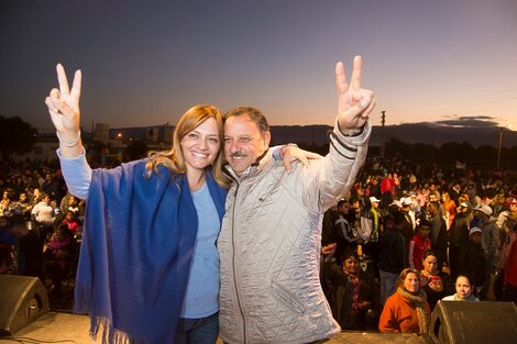 Teresita Madero y Ricardo Quintela.