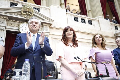 Alberto Fernández y Cristina Kirchner. 