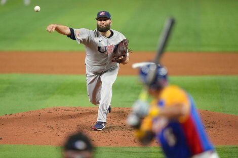 Estados Unidos venció a Venezuela para meterse en las semifinales. (Fuente: AFP)