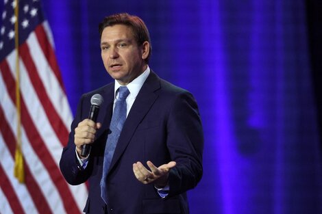 El gobernador de ese estado, Ron DeSantis se comprometió a hacer de su estado "un laboratorio de ideas conservadoras" (Foto: AFP).