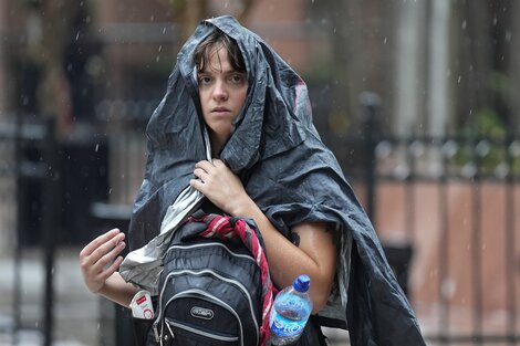 Lluvias intensas en el AMBA. Imagen: NA.