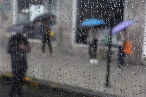 Buenos Aires y otras 4 provincias en alerta por tormentas. Imagen: Página 12.