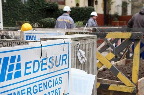 Los cortes en el área de Edesur afectaron este lunes a unos 4000 usuarios.