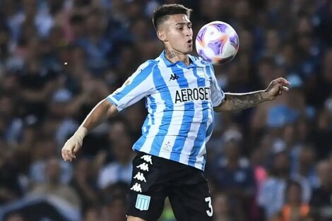 Racing: Gabriel Rojas sufrió una lesión en una rodilla