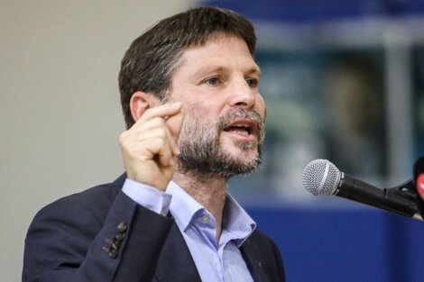 BEzale Smotrich, líder del partido de ultraderecha Sionismo Religioso, se caracteriza por posturas de este tipo, en consonancia con el movimiento que representa dentro del nuevo gobierno. (Foto: AFP)