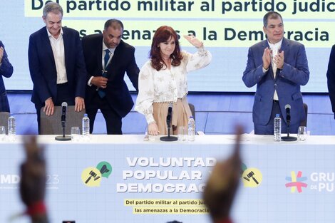 Cristina Kirchner: "Nos persiguen porque igualamos a las sociedades" (Fuente: Leandro Teysseire)