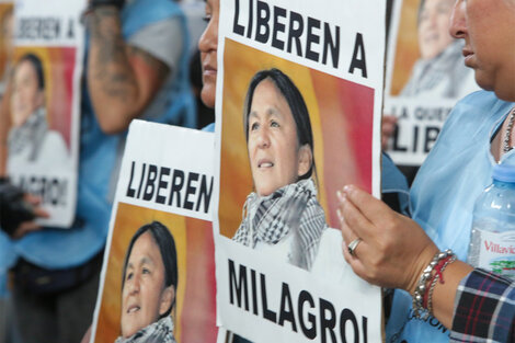 Liberen a Milagro. Imagen: Augusto Famulari