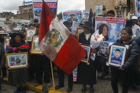 Archivo. Protestas antigubernamentales en Perú