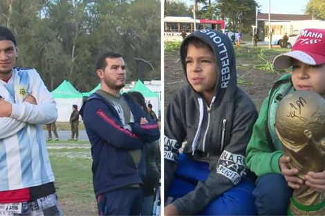 Expectativa por Messi y la Selección Argentina: los fanáticos esperan en Ezeiza