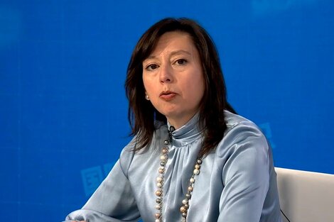 Julie Kozak, flamante portavoz del organismo y entendida en el caso argentino