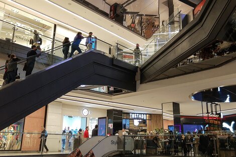 Las ventas en los shoppings crecieron 21,6 por ciento interanual. (Fuente: Sandra Cartasso)