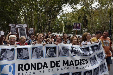 Con las Madres al frente, la marcha en Rosario fue multitudinaria. (Fuente: Andres Macera)