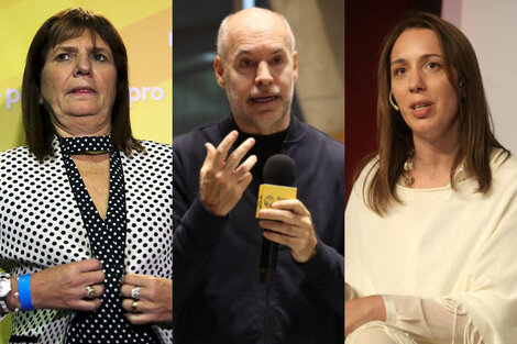 Las reacciones de Patricia Bullrich, Horacio Rodríguez Larreta, y María Eugenia Vidal tras el anuncio de Mauricio Macri.