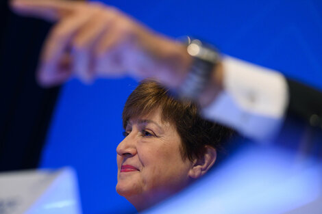 Georgieva habló en el Foro de Desarrollo de China que se celebra en Beijing.  (Fuente: AFP)