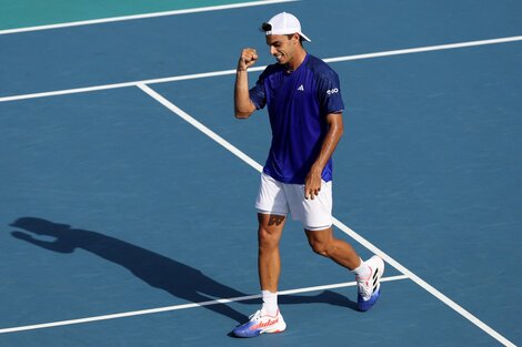 Cerúndolo avanzó a los cuartos de final en el Masters 1000 de Miami