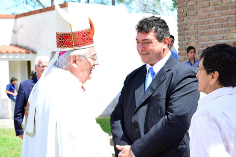 El presidente comunal de Huanqueros, Roque Ferreyra.