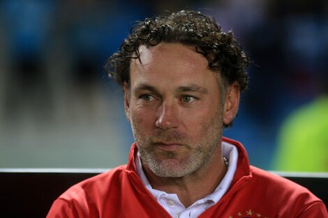 Gabriel Milito, entrenador de Argentinos Juniors.