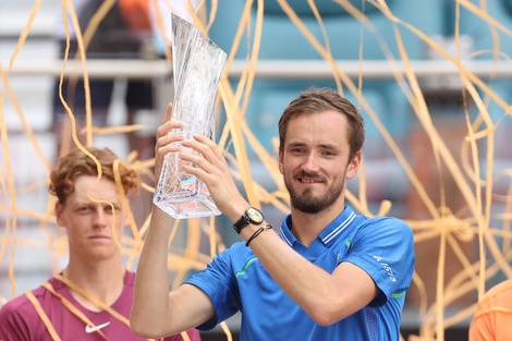 Daniil Medvedev, campeón en Miami: "Es el mejor arranque de mi carrera"