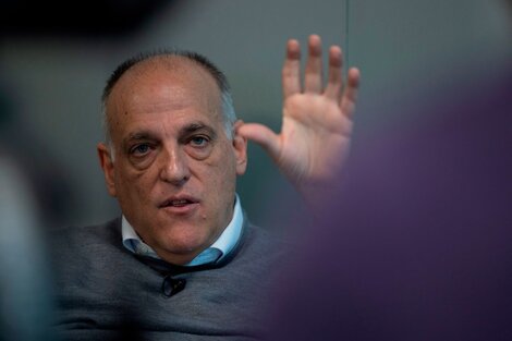 Javier Tebas, presidente de la Liga española y acusado por Barcelona (Fuente: EFE)