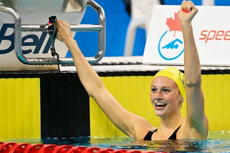 Nace una nueva estrella en natación  