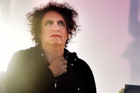 Robert Smith, frontman de The Cure. 