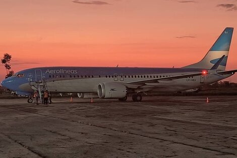 Aerolíneas Argentinas regresó a Venezuela