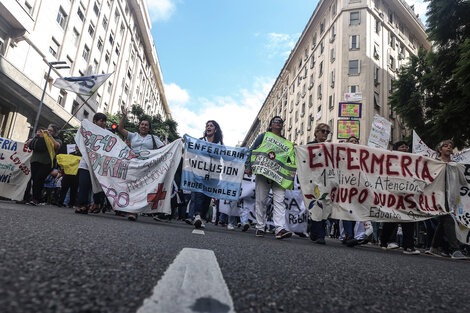 CABA: marcha de la enfermería de los Cesac