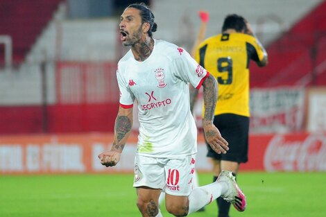 Copa Sudamericana: gran victoria de Huracán contra Guaraní 