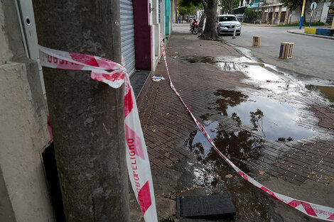 El hecho ocurrió a la noche en la zona de Baigorria y Medrano. (Fuente: Gentileza Alan Monzón)