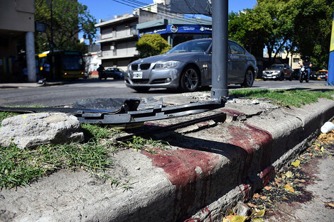 Avellaneda y Santa Fe. La esquina donde murió el suboficial. (Fuente: Sebastián Granata)