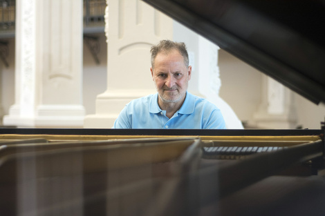 Pablo Socolsky dará un concierto solo piano mañana, a las 20 en el Festival. (Fuente: Sebastián Vargas)