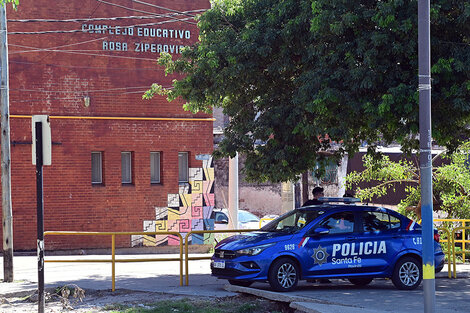 La escuela de Génova y Albert Sabin, una de las baleadas. (Fuente: Sebastián Granata)