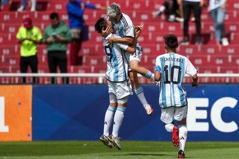 Selección argentina Sub-17 hoy vs Venezuela: a qué hora juegan, TV y formaciones