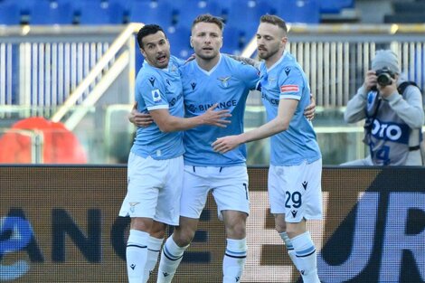 Serie A de Italia: Lazio batió a Spezia y mantuvo su racha ganadora