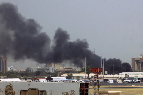 Explosión en Jartum, la capital sudanesa. 