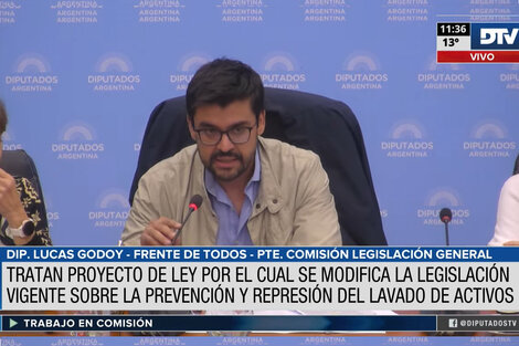 Diputados trabaja en el proyecto de modificación de la ley sobre lavado de activos