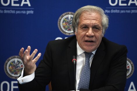 Luis Almagro, secretario general de la OEA.