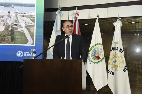 Miguel Simioni, presidente de la Bolsa de Comercio de Rosario.