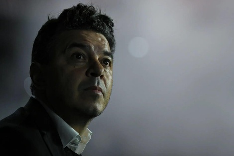 Marcelo Gallardo, mira el futuro. (Fuente: AFP)