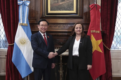 Cecilia Moreau recibió a su par de Vietnam para promover la cooperación económica y parlamentaria entre ambos países 