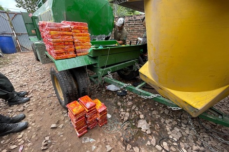 Imputan a 4 detenidos por el  transporte de más de 347 kilos de cocaína