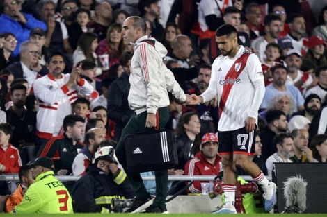 River: Paulo Díaz está descartado contra Atlético Tucumán