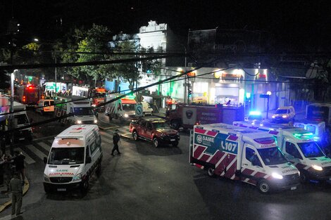 Floresta: son dos los muertos por el derrumbe y una mujer sigue desaparecida