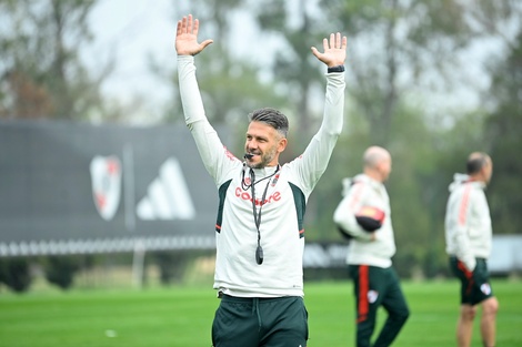 El conductor de River Martín Demichelis (Fuente: Prensa River)