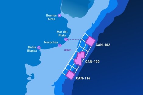 La exploración se realizará a 300 kilómetros de la costa. 