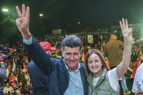 El candidato opositor Efraín Alegre quiere "destronar" al Partido Colorado. (Fuente: AFP)